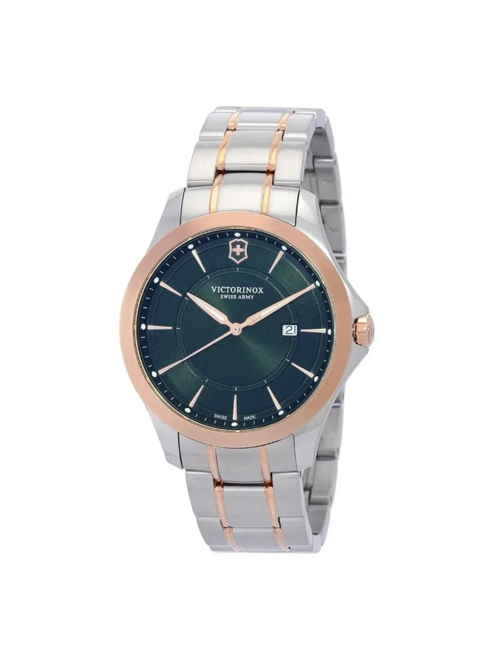 NWT Victorinox Alliance Quartz Green Dial Men's Watch